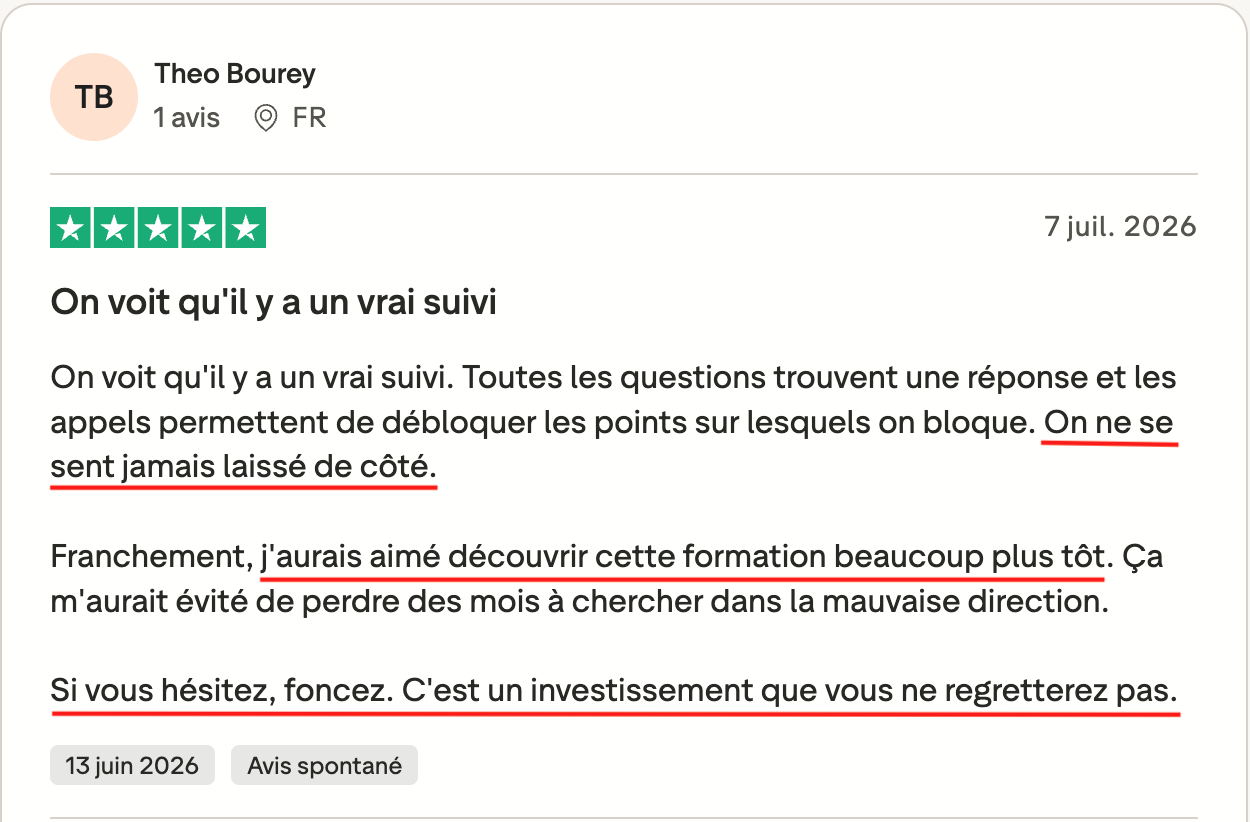 Avis Theo Bourey