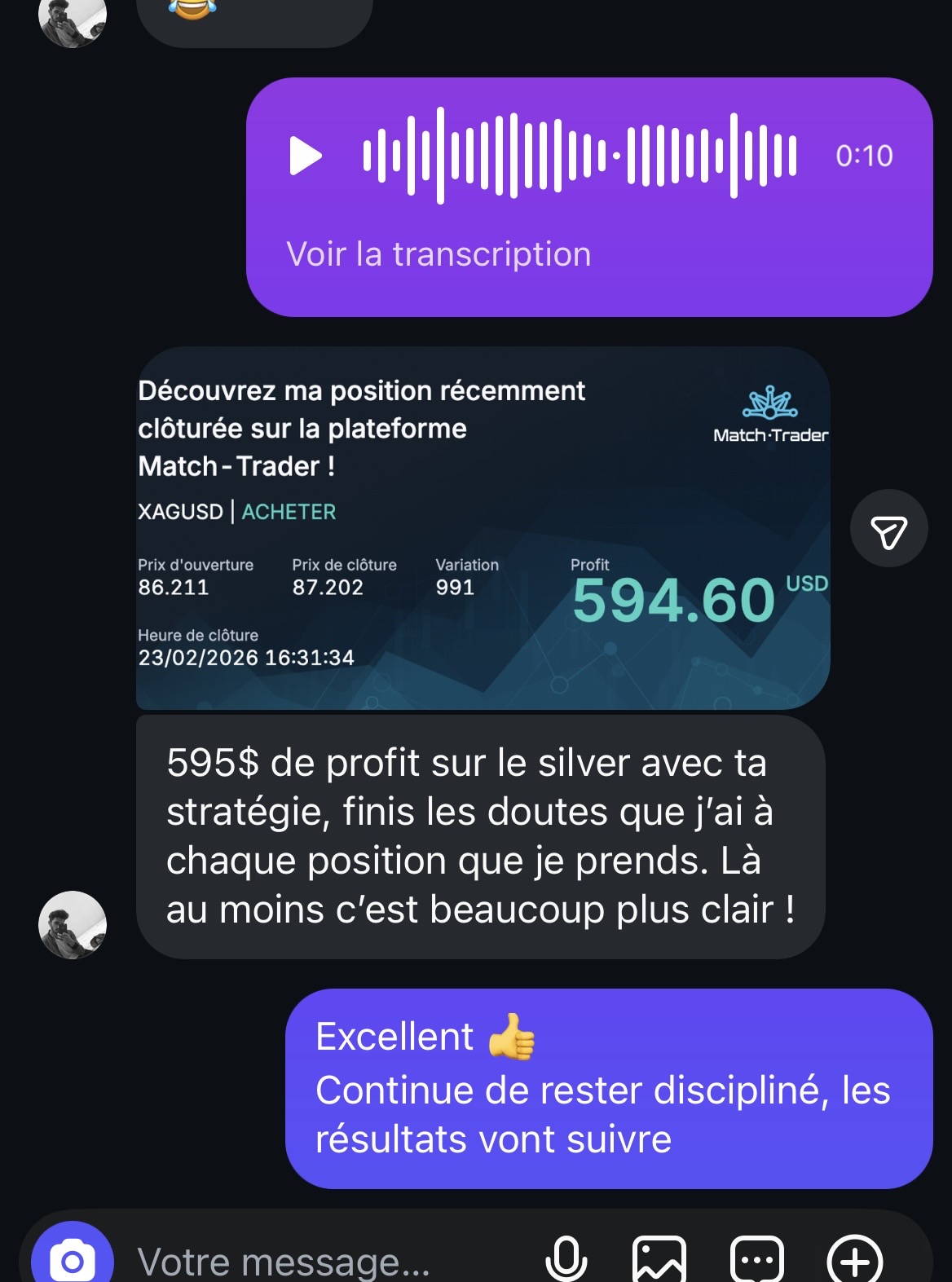 Témoignage